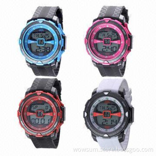 Men's Sports Watches, Eco-friendly Material with 30m Water-resistant